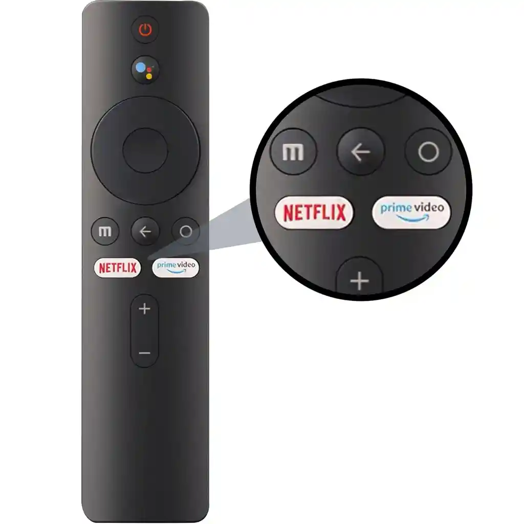 Control Universal Compatible Con Xiaomi Mi Stick, Mi Box S, Mi Box 4k, 4x, 4s, 4a, Mi Tv P1, Q1, Con Voz Y Bluetooth
