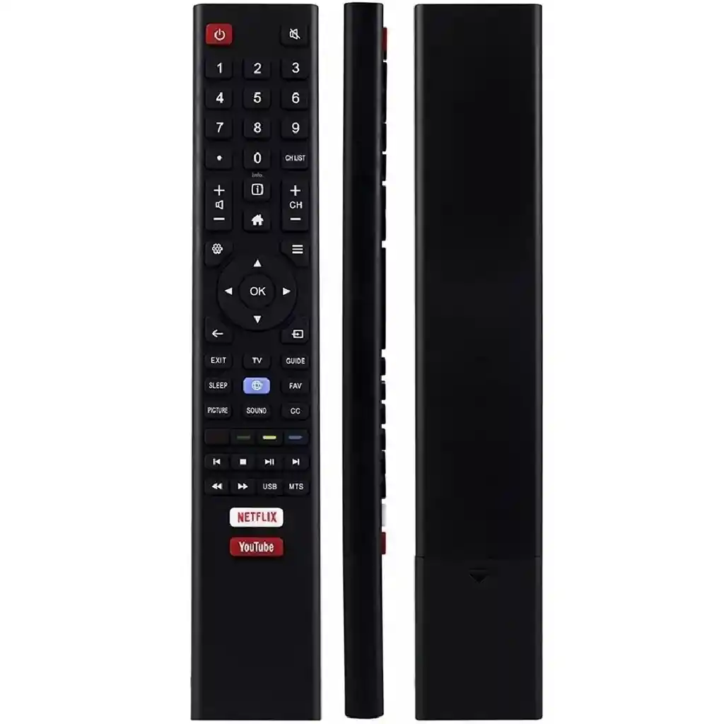 Control Remoto Compatible Con Kalley Ad1608 Smart Tv 2018 A 2021 Repuesto, Reemplazo