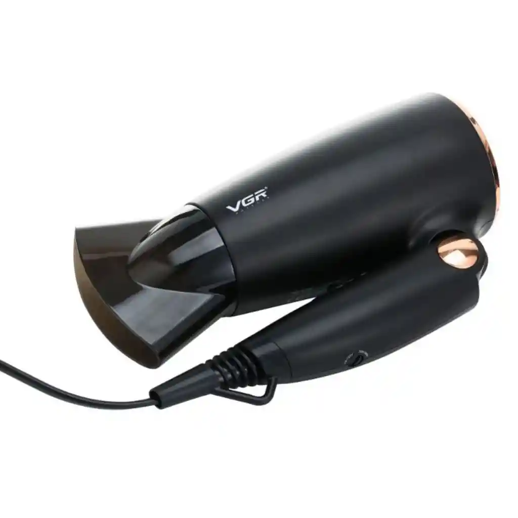Mini Secador Pelo Cabello Viajero Portatil Plegable Vgr V-439