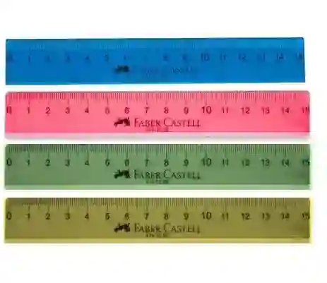 Regla Faber-castell 15cm