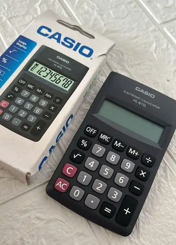 Calculadora Pequeña Casio Hl-815l
