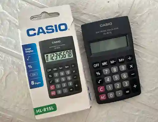 Calculadora Pequeña Casio Hl-815l