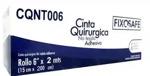 Cinta Quirurgica No Tejida Adhesiva Rollo 6"x 2 Mts