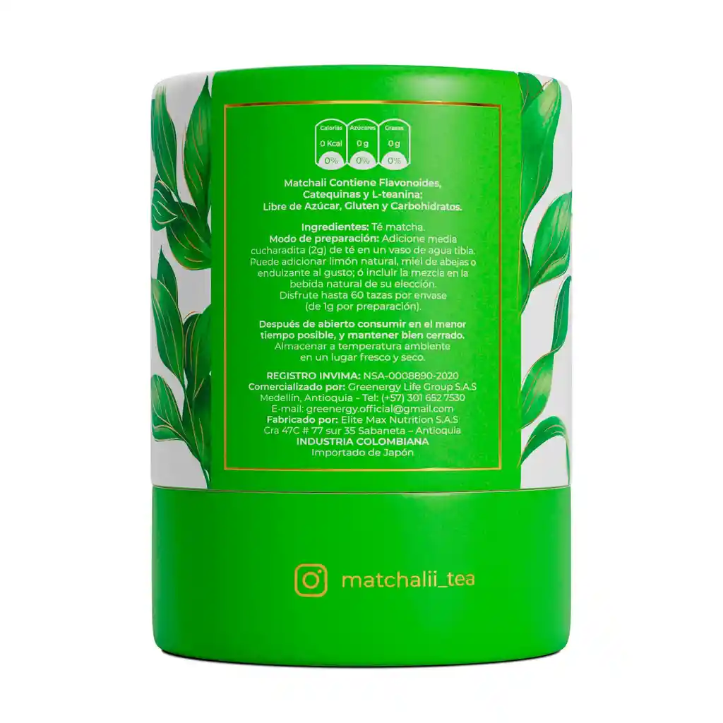 Té Matchali Clásico Grado Ceremonial