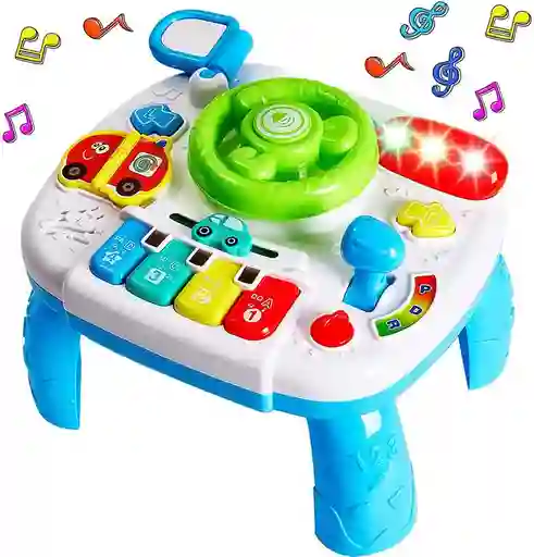 Juego Didáctico Mesa Interactiva Con Sonidos Para Bebés