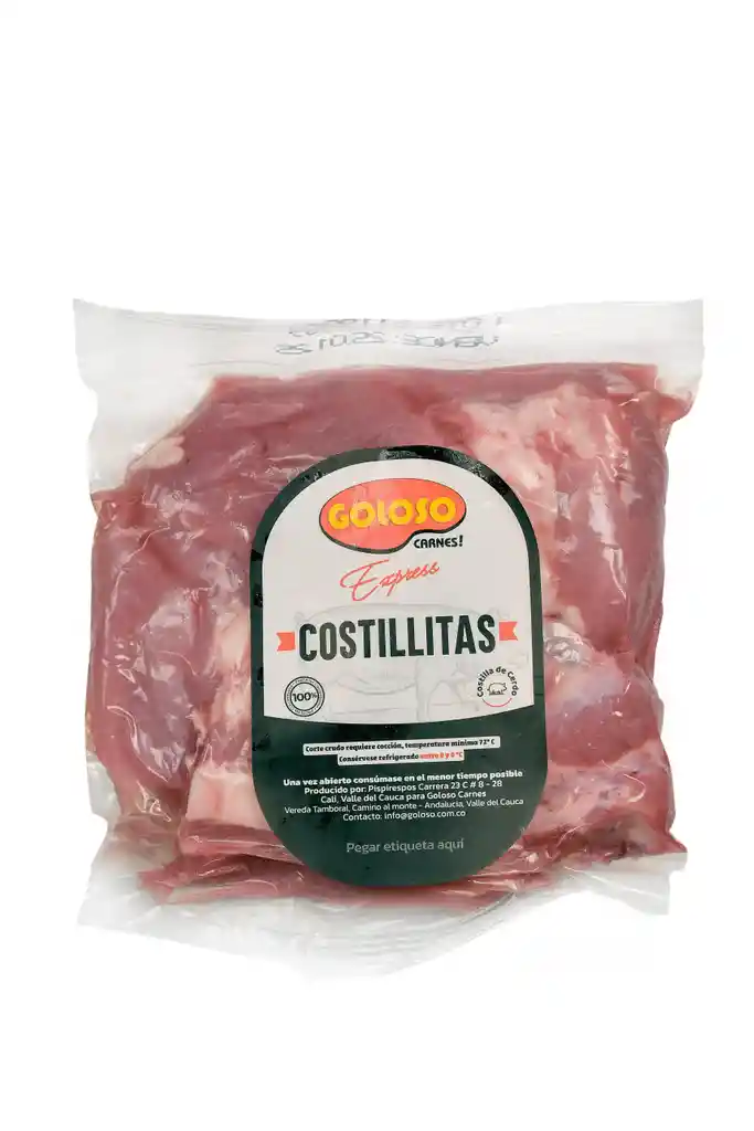 Goloso Parrilla Costillitas De Cerdo