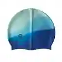 Gorro De Natacion Gvsport Siliconado Iris-h004/ Azul Claro- Azul Rey