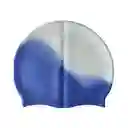 Gorro De Natacion Gvsport Siliconado Iris-h004/ Blanco - Morado