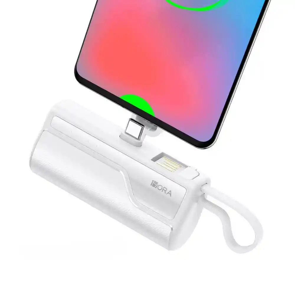 1hora Mini Batería Externa Power Bank 4500mah Tipo C Gar262