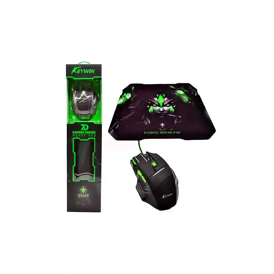 Combo Mouse 7 Botones + Gamer Pad Mouse 7d