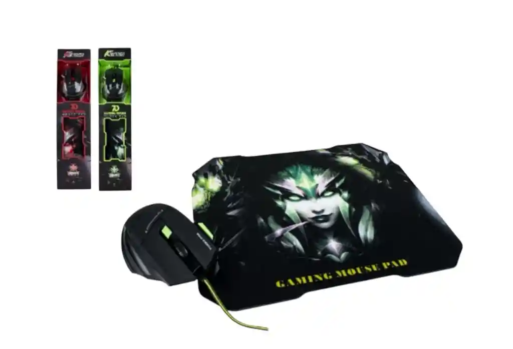 Combo Mouse 7 Botones + Gamer Pad Mouse 7d