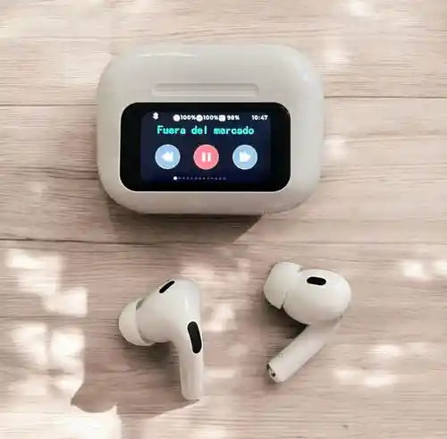 Audífonos Pro 2da Gen Pantalla Táctil Para Iphone Android