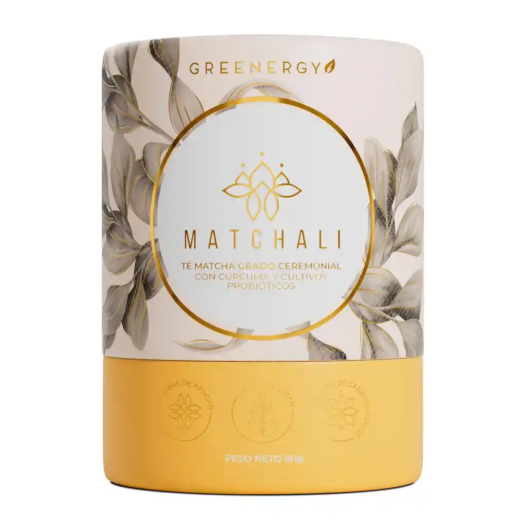 Té Matchali Con Curcuma Y Cultivos Probióticos