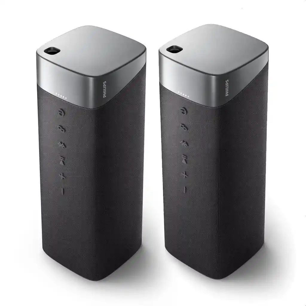 Kit Estéreo 2 Parlante Inalámbrico Philips Tas7505, 60w, Ipx7