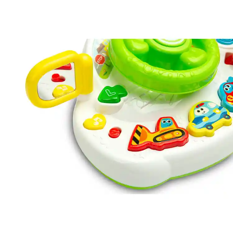 Juego Didáctico Volante Interactiva Sonidos Para Bebés