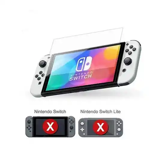 Vidrio Nintendo Switch Oled Screen Protector Hd Templad Oled