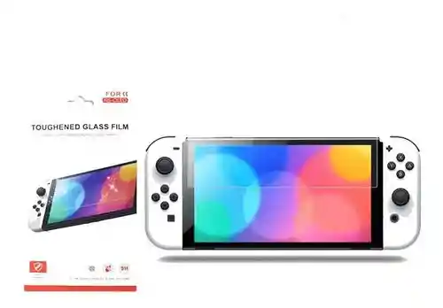 Vidrio Nintendo Switch Oled Screen Protector Hd Templad Oled