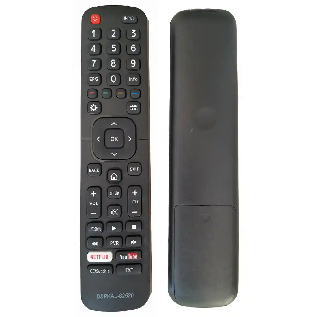 Control Remoto Compatible Con Smart Tv Kalley Kal 82520 Repuesto, Reemplazo