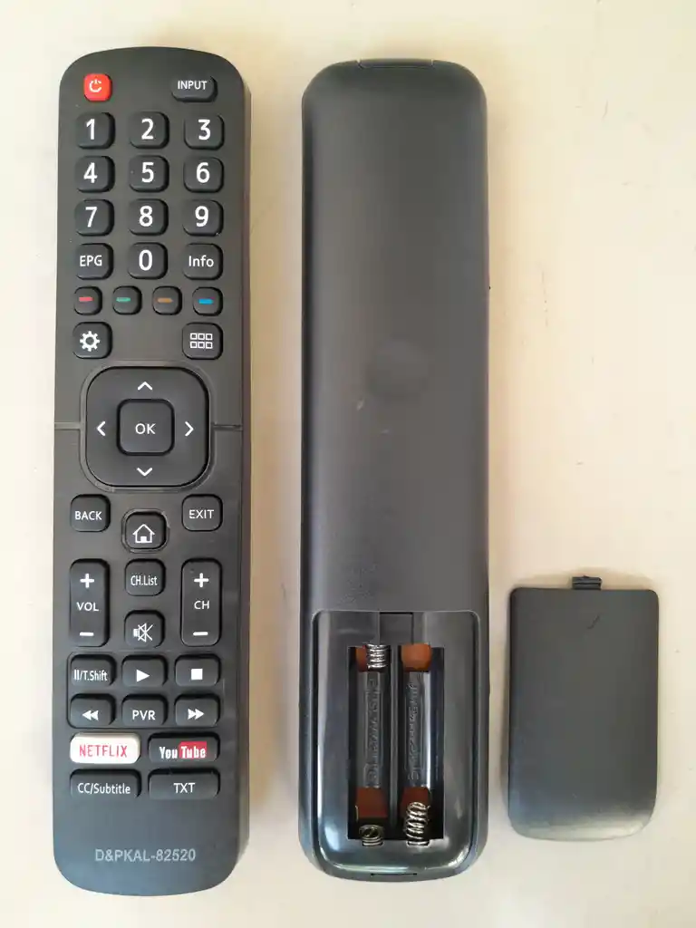 Control Remoto Compatible Con Smart Tv Kalley Kal 82520 Repuesto, Reemplazo