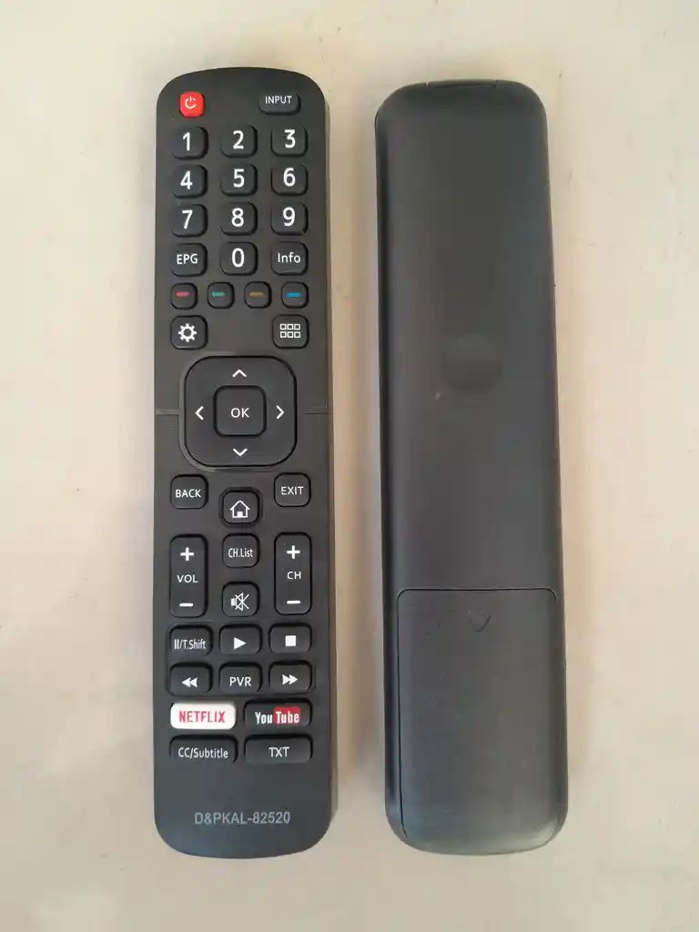 Control Remoto Compatible Con Smart Tv Kalley Kal 82520 Repuesto, Reemplazo