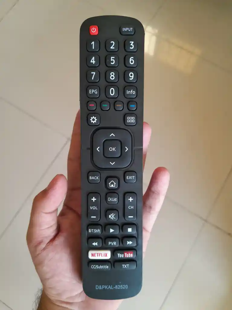 Control Remoto Compatible Con Smart Tv Kalley Kal 82520 Repuesto, Reemplazo