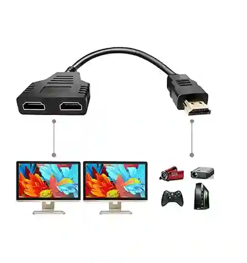 Cable Hdmi 1x2 De 30cm