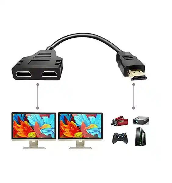 Cable Hdmi 1x2 De 30cm