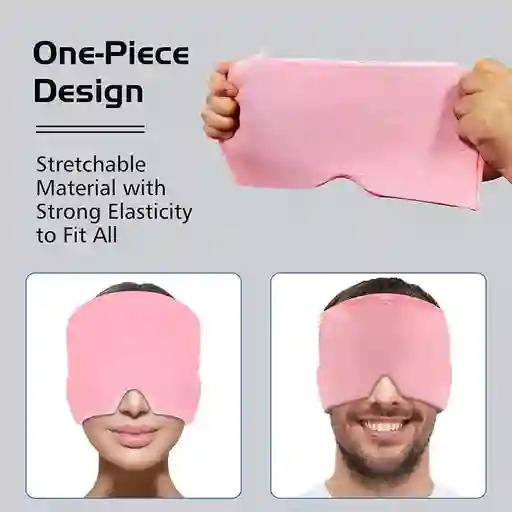 Gorro Alivio Dolor Cabeza Migraña Compresa Frio Caliente