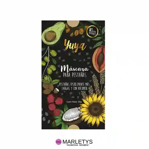 Máscara De Pestañas "10 Aceites Naturales" Yuya - Tono Negro