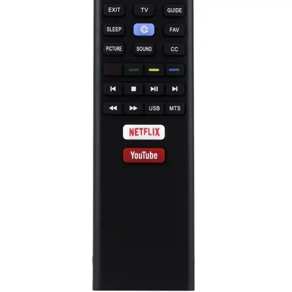Control Remoto Compatible Con Kalley Ad1608 Smart Tv 2018 A 2021 Repuesto, Reemplazo
