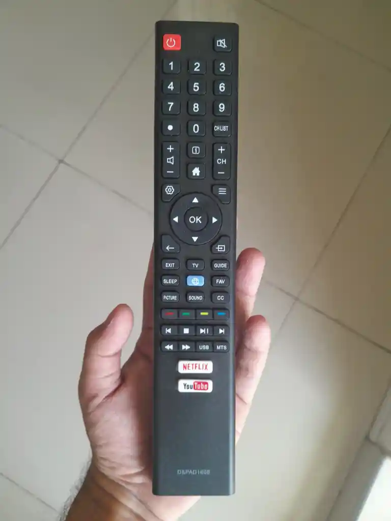 Control Remoto Compatible Con Kalley Ad1608 Smart Tv 2018 A 2021 Repuesto, Reemplazo