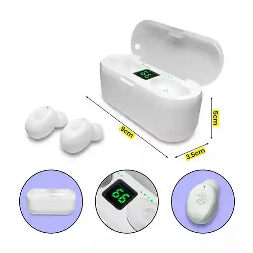 Audífonos Inalambricos Bluetooth F9-5 Tsw Powerbank Batería