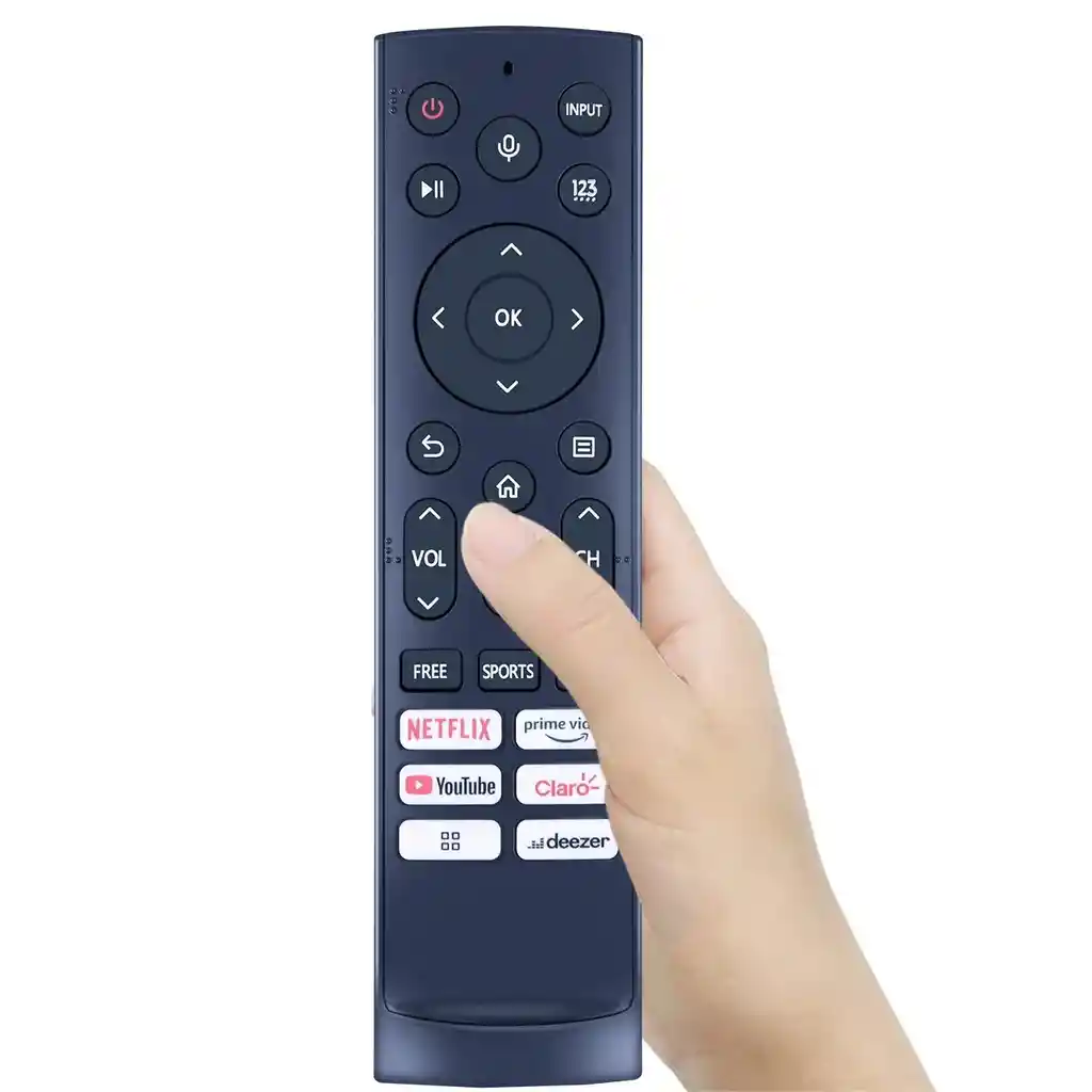 Control Remoto Compatible Con Hisense, Caixun, Erf3q90h Smart Tv Sin Voz Repuesto, Reemplazo