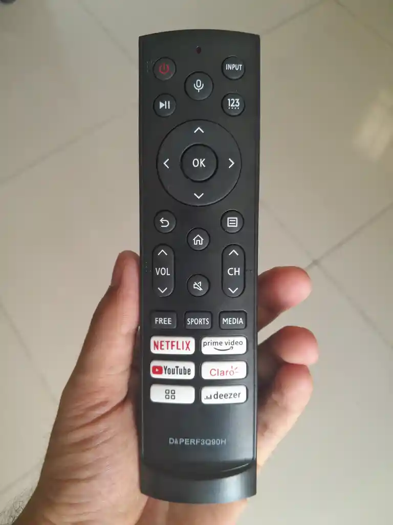 Control Remoto Compatible Con Hisense, Caixun, Erf3q90h Smart Tv Sin Voz Repuesto, Reemplazo