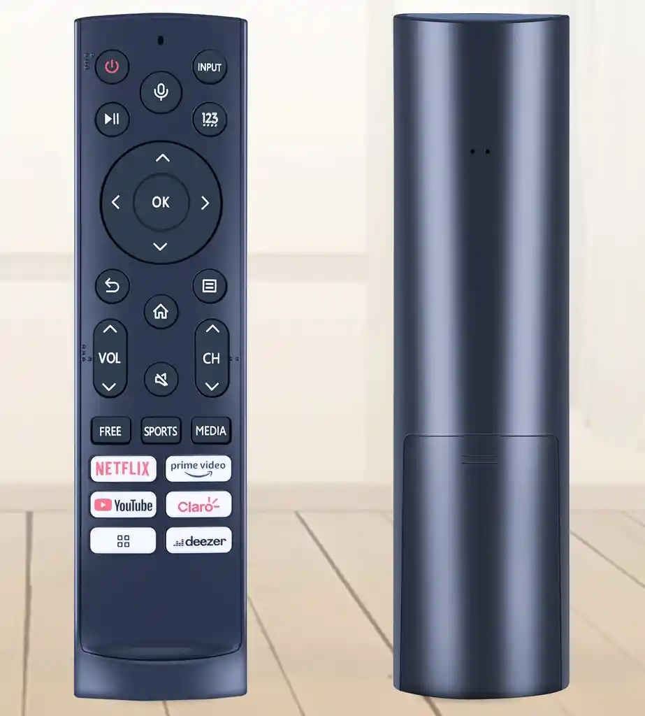 Control Remoto Compatible Con Hisense, Caixun, Erf3q90h Smart Tv Sin Voz Repuesto, Reemplazo