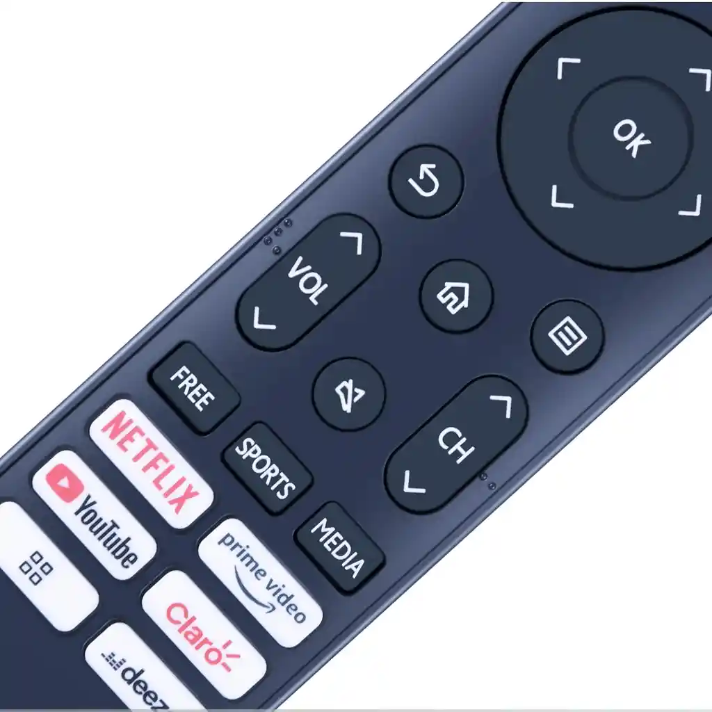 Control Remoto Compatible Con Hisense, Caixun, Erf3q90h Smart Tv Sin Voz Repuesto, Reemplazo