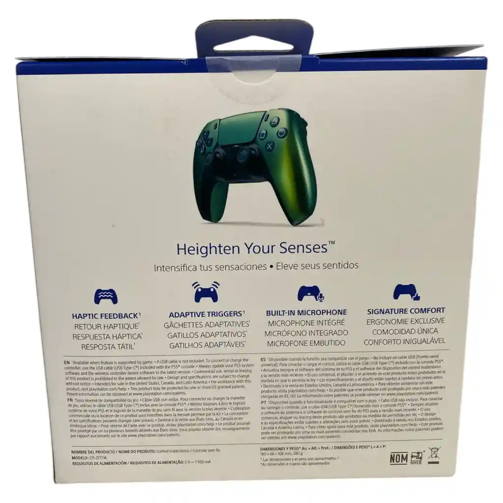 Control Ps5 Verde Metalizado Original Nuevo