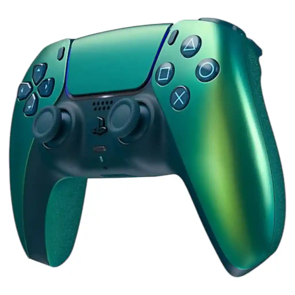 Control Ps5 Verde Metalizado Original Nuevo