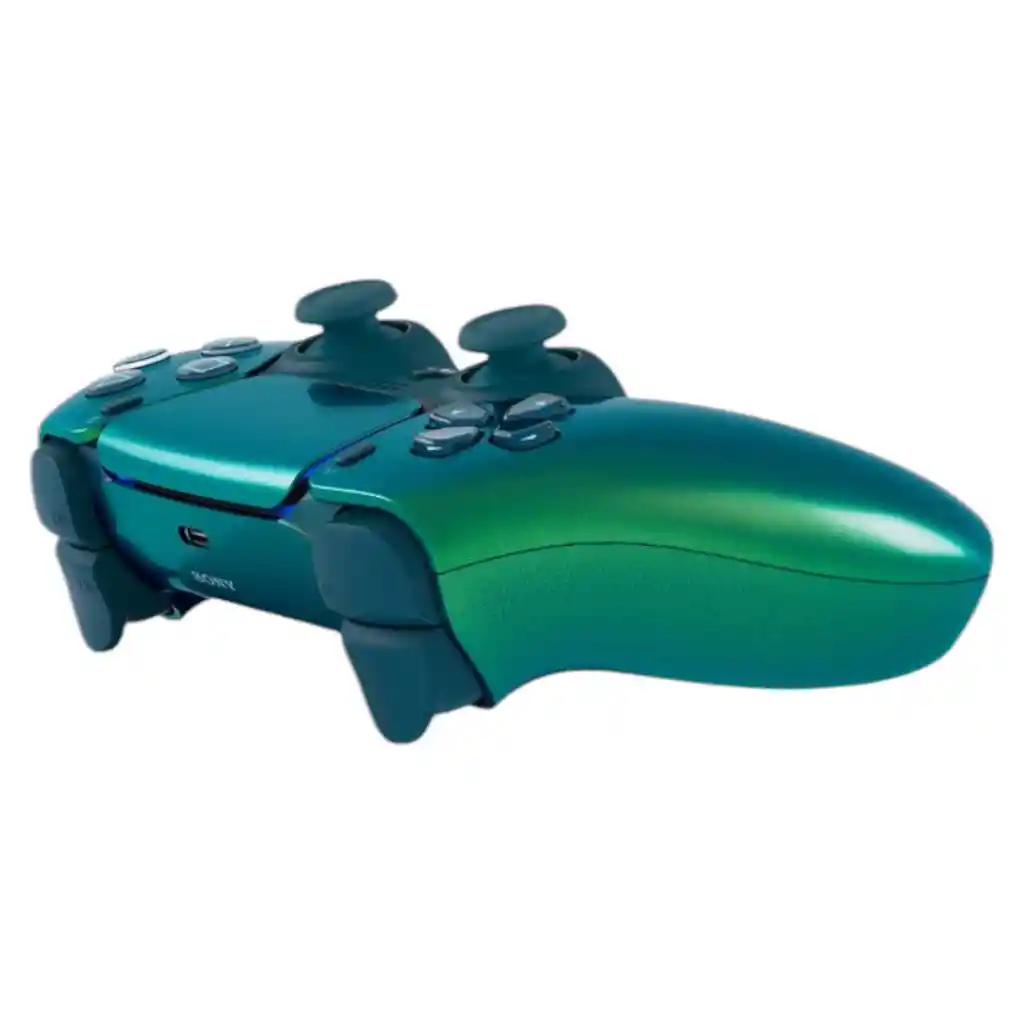 Control Ps5 Verde Metalizado Original Nuevo