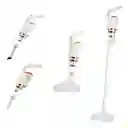 Aspiradora Portátil Inalámbrica Vertical Mano Multiuso Hogar Auto Limpia Color Blanco