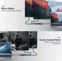 Usb C Hub Adapter 2 In 1, 4k, Hdmi, Vga