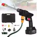 Hidrolavadora Pistola Alta Precion Lavado Inalámbrico Bateria 48v Maletin Color Negro