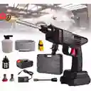 Hidrolavadora Pistola Alta Precion Lavado Inalámbrico Bateria 48v Maletin Color Negro