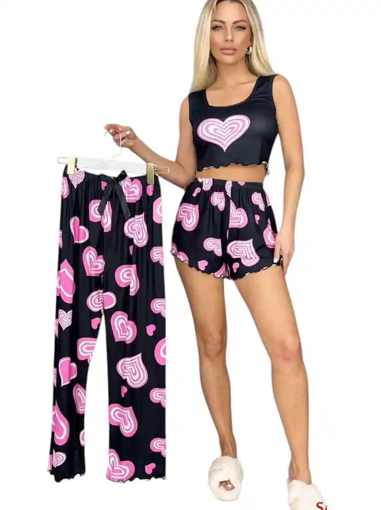 Pijama Tres Piezas -modelo Stich