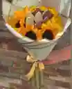 Girasoles Y Fresas Con Chocolate