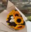 Girasoles Y Fresas Con Chocolate
