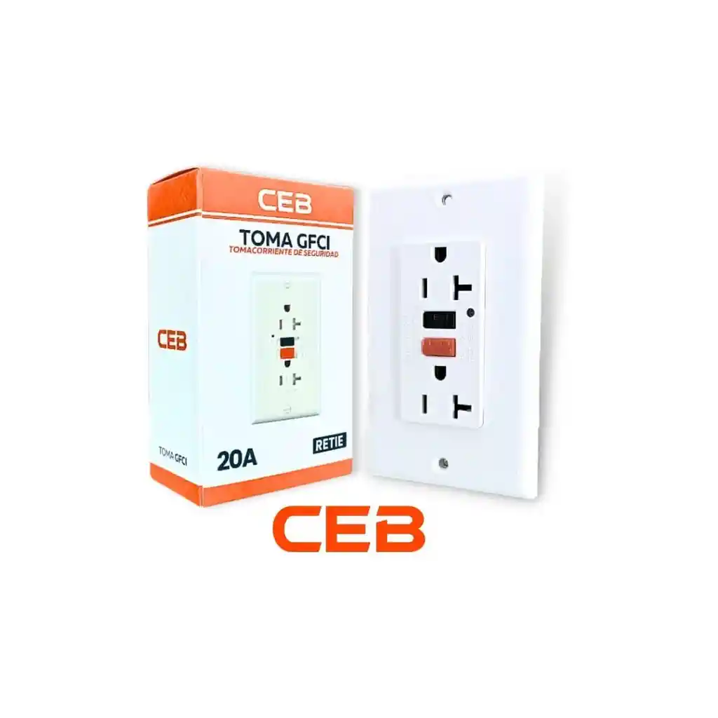 Toma Doble Gfci Ceb