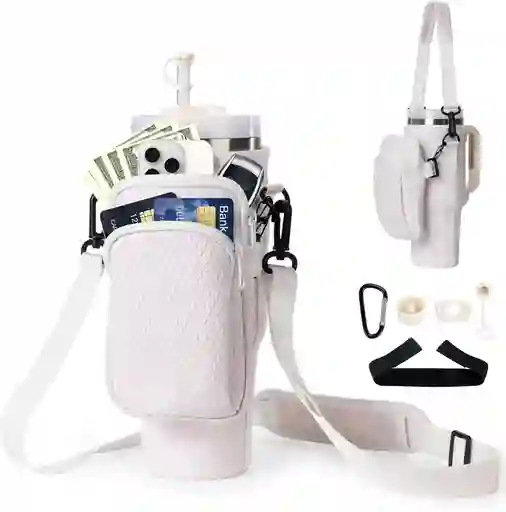Funda Bolso Porta Botella Para Termo Vaso Stanley Contigo