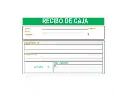 Recibo De Caja X 50
