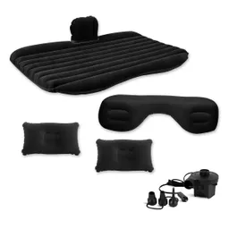 Colchon Inflable Carro Automovil Cama De Aire Cojin Viaje